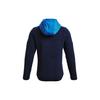 Under Armour Micro Casual Sports Fleece Full Zip Hoodie Men Jackets Academy-Blue 1366718-408