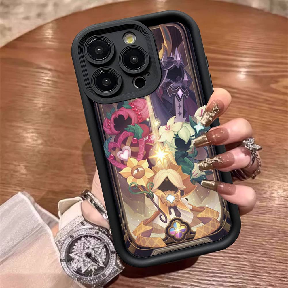 Mobile Game C-Cookie Run Kingdom Phone Case For IPhone 17 16 15 13 11 12 14 Pro Max Plus Silicone Cover Shell