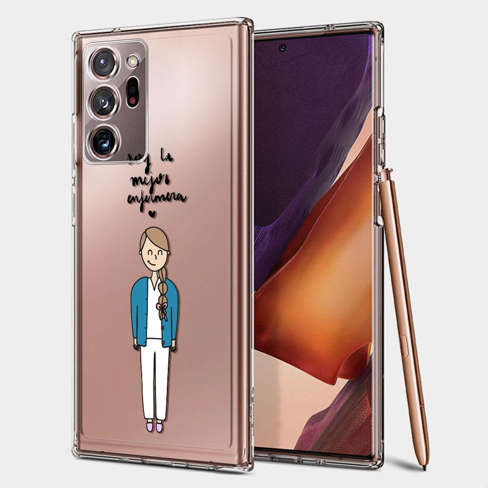 

Прозрачный чехол для Samsung Galaxy Note 10 Lite 20 Ultra 9 8 S21 Plus S20 FE S10 S9 S8, силиконовый чехол для телефона, чехол для телефона «Доктор Медсестра», Fundas Samsung S8 Plus
