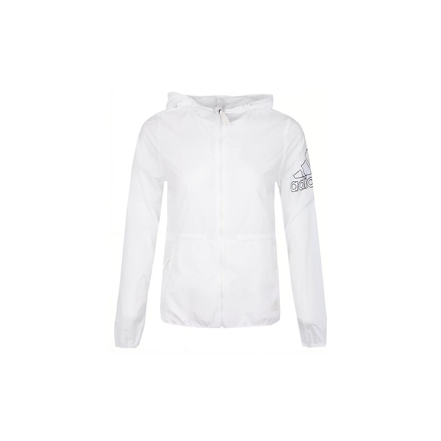 (WMNS) adidas hooded Woven Jacket White Women s FT2862 L