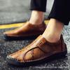 Foreign Trade New Autumn Doudou Shoes Men's Casual Shoes Lazy Leather Shoes Trendy Shoes Fashionable Korean Version Men's Shoes Large Size