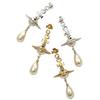 Earrings Pearl Westwood Saturn Retro Jewelry Women Gifts Diamond Color