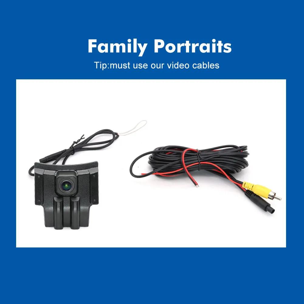 180deg Fisheye 1920*1080P AHD Car Front View Camera for Toyota LAND CRUISER PRADO 2018 2019 Prado 150 2020 2024 Front Grille Cam