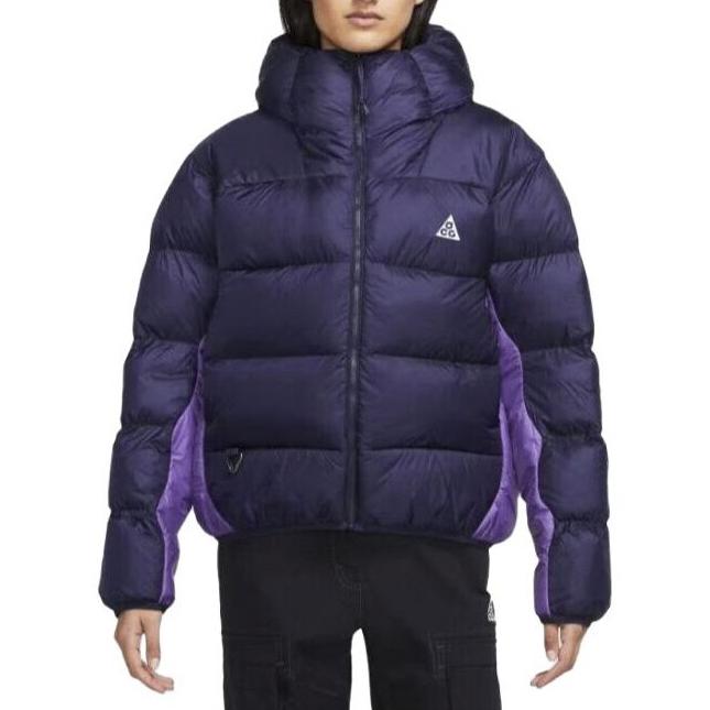New Nike AS W ACG TFADV LUNAR LAKE Puffer Jacket Women's Purple FB8001-555