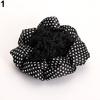 Girl Women Dot Shiny Bun Cover Snood Hair Net Nets Ballet Crochet Hair Band