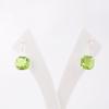 Peridot Gemstone 925 Sterling Silver Jewelry Handmade Drop/Dangle Earrings 1" EE-172-3