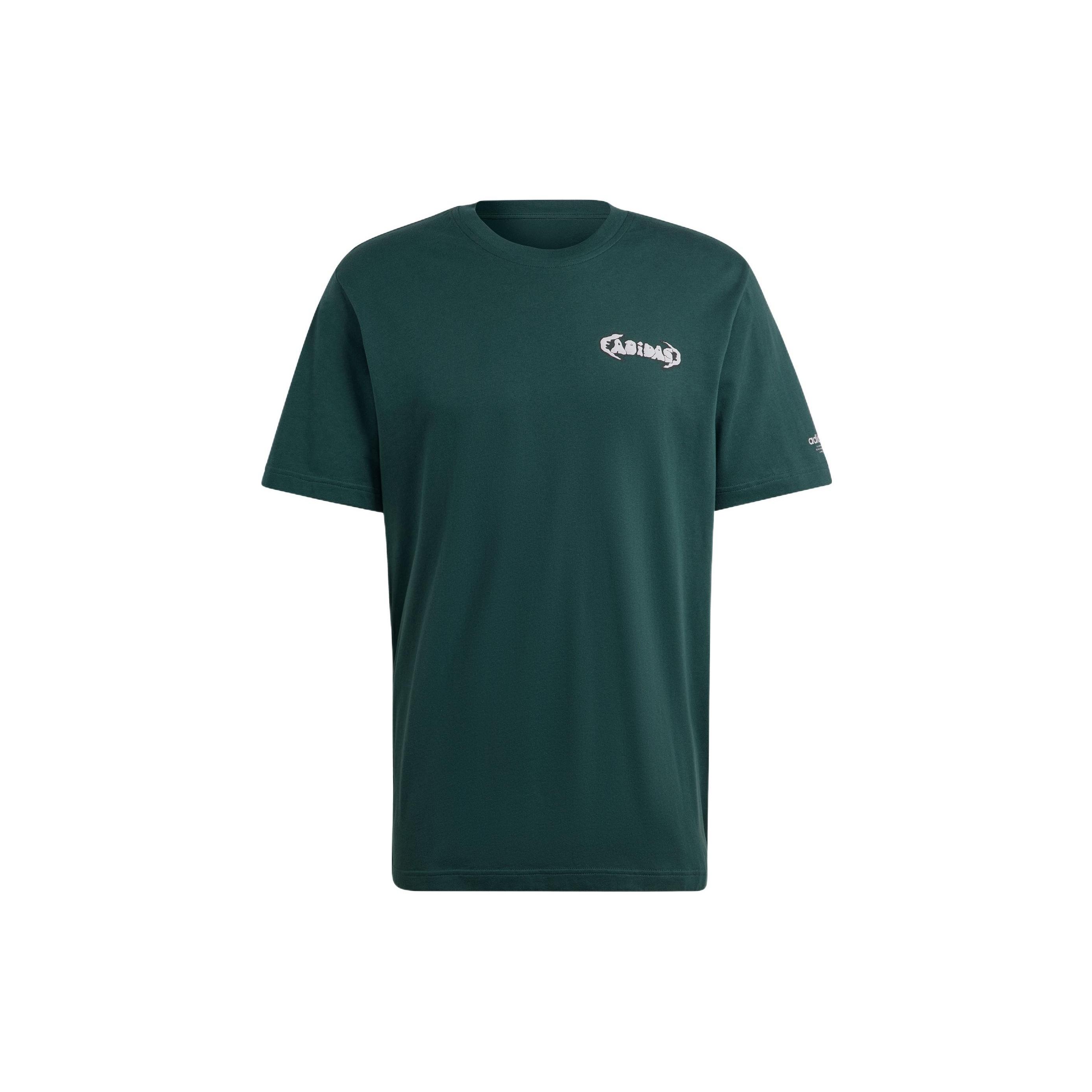 adidas Graphic Campus T-Shirt Green Men s HL9246 L