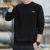 Jeep Men's Round Neck Loose Fit Sweatshirt