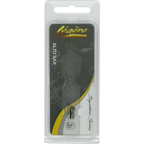 

Legere Signature Series Resin Reed for Alto Saxophone, Hardness: 3-1/2