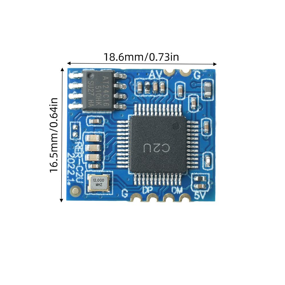 UVC CVBS zu USB Konvertierungsmodul Analoges AV Video Capture Board Stempelbohrung PCB Treiberlos Funktioniert für CVBS Signalgeräte