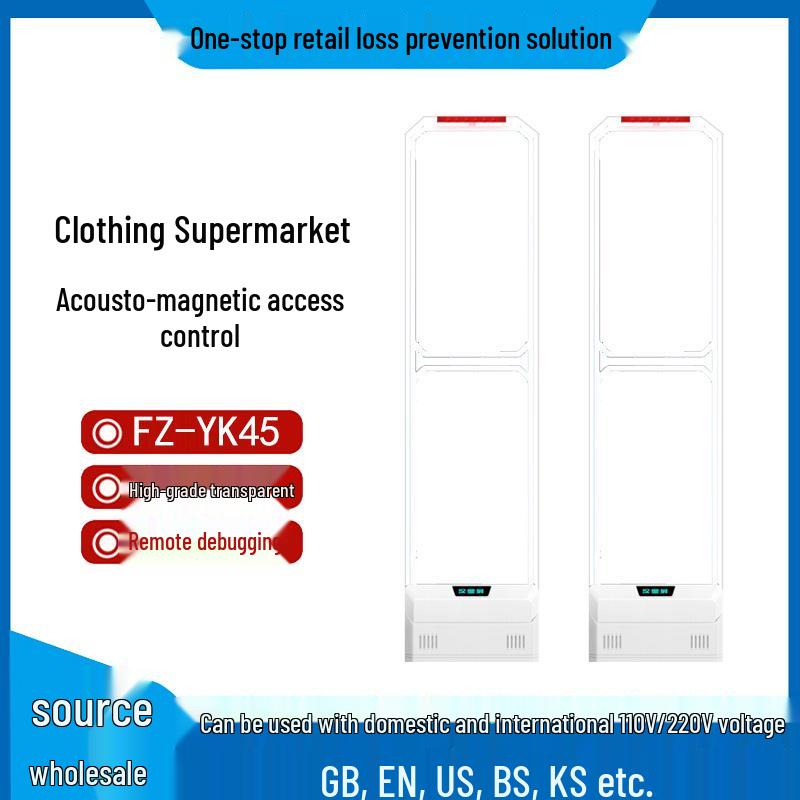 58k Anti-Theft Acousto-Magnetic Security System for Supermarkets, Clothing, Mother & Baby Stores, and Books.