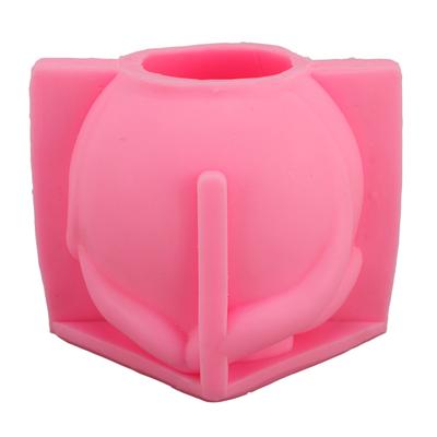 Rosen-Box Form 3D Silikon Kerzenhalter Aufbewahrungsbehälter für Resin Schmuck Kleinkram Beton
