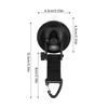 Heavy Duty Camping Suction Cup Adjustable Camping Suction Hook for Tents Hiking RV Windows