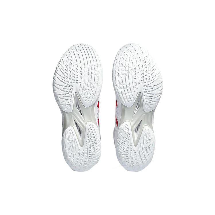 New Asics Gelhoop V15 'White Classic Red' 1063A063-104