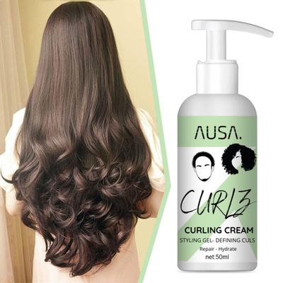 Liquido nutriente da 50 ml Eccellente mousse idratante per capelli ricci elastici e lucidi