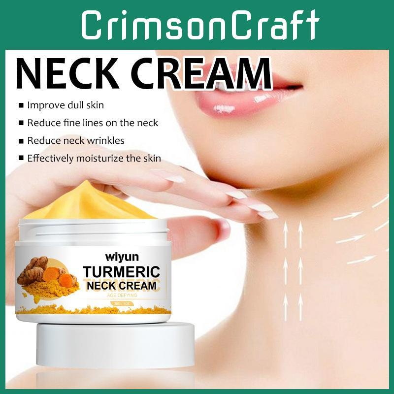 Wiyun Kurkumový krém na zpevnění krku pro mladistvou pleť, hydrataci a redukci vrásek