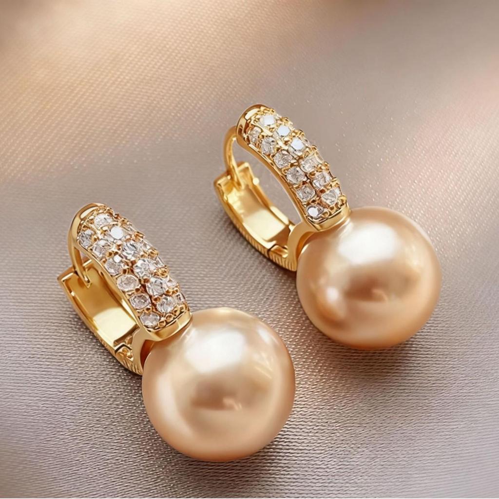 Xiaoxiangfeng Earrings Women'S Summer 20 Tide Pearl Sterling Silver Stud Earrings Temperament Earrings Ear Buckles Advanced Sense