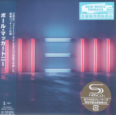 CD PAUL MCCARTNEY Nové limitované vydání SHMCD UICY80484 MPL 2025 Japonsko Obi Rock