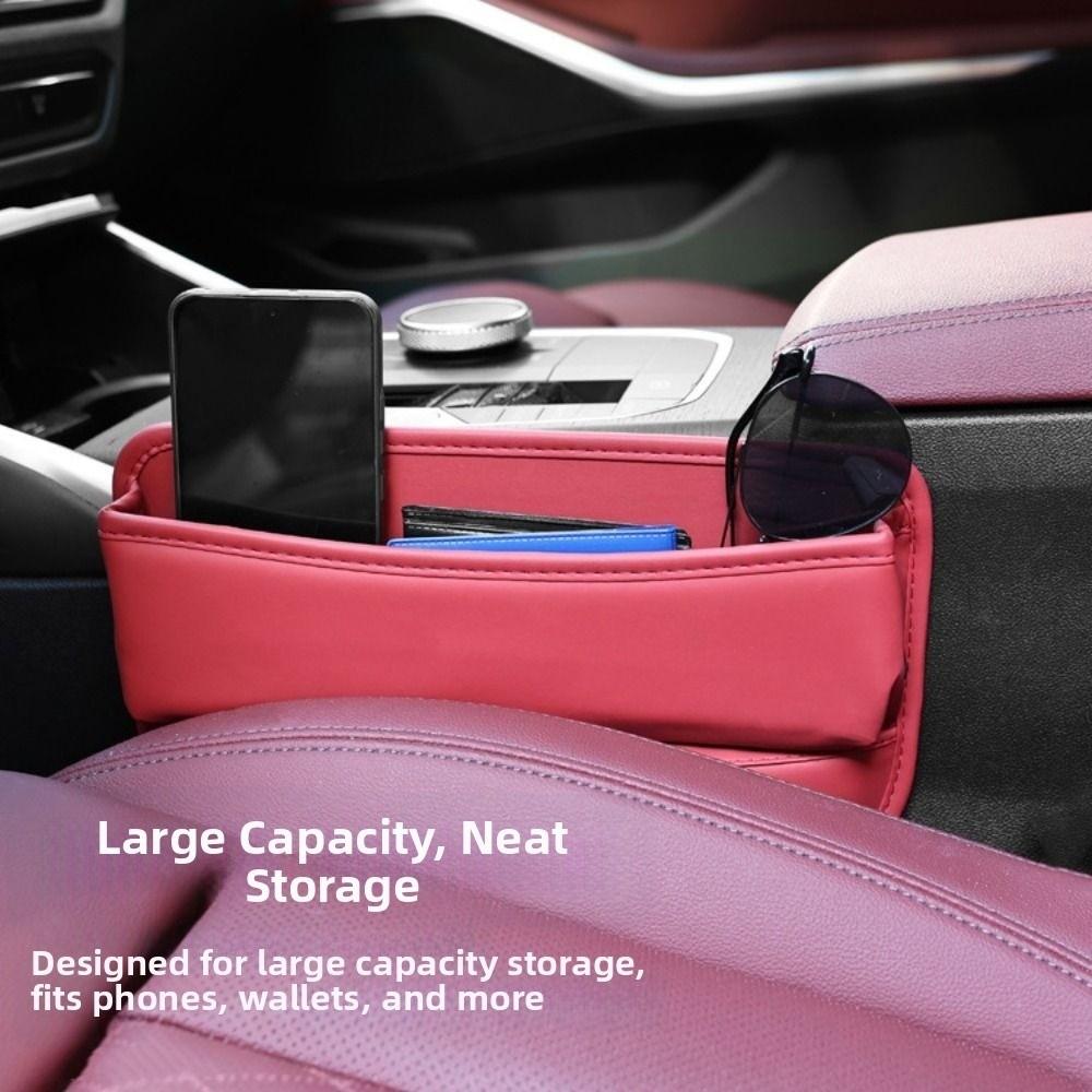 Large Capacity Car Seat Gap Organizer Universal Car Interior Storage Pocket  Driver Seat