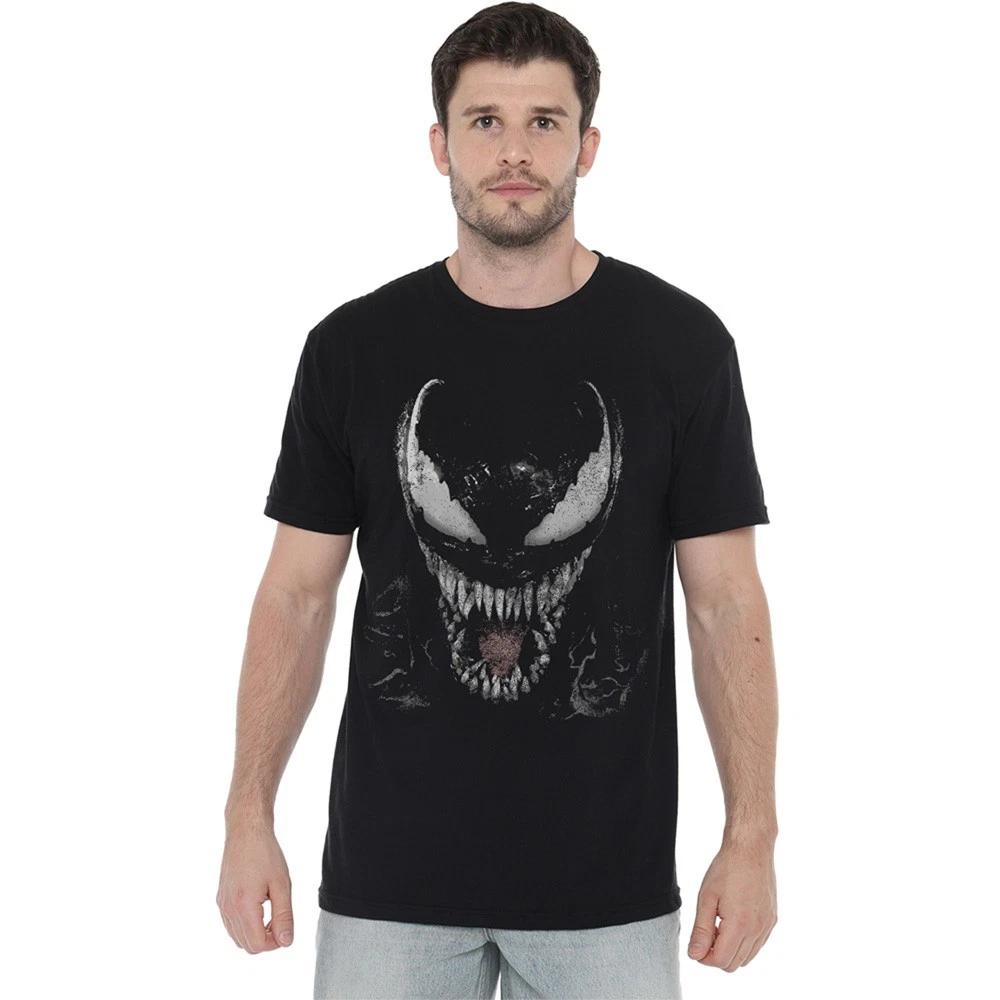 Marvel Venom Brock Large Face Unisex T-Shirt S-5XL, Black S