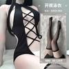 Domila Sexy Underwear Tight Swimsuit Onesie Uniform Clothes Passion Suit Pajamas Temptation Qqny Wholesale