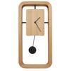 Wall Clock Brief Quartz Clocks Swingable Pendulum Times Creative Silent Loudspeaker Mute Watches Hours