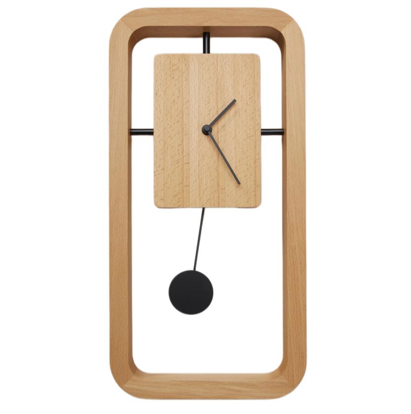 Wall Clock Brief Quartz Clocks Swingable Pendulum Times Creative Silent Loudspeaker Mute Watches Hours