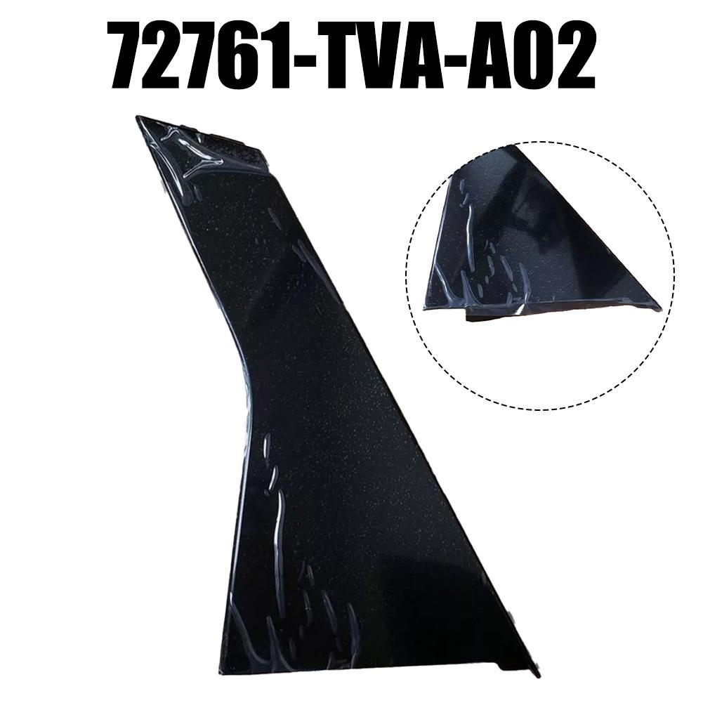 Door Pillar Garnish Left Rear Door Garnish Vehicle Maintenance Wear-resistant Design ABS Material Black Color Easy Installation