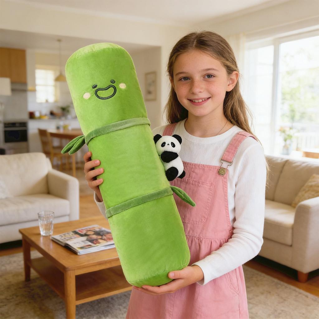 Snot Bear,  Long Throw Pillow, Creative Doll, Leg Holder Doll, Cute   Plush Toy, Birthday Present