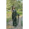 Premium Barbari Silk Saree with Heavy Double Sequence Embroidery