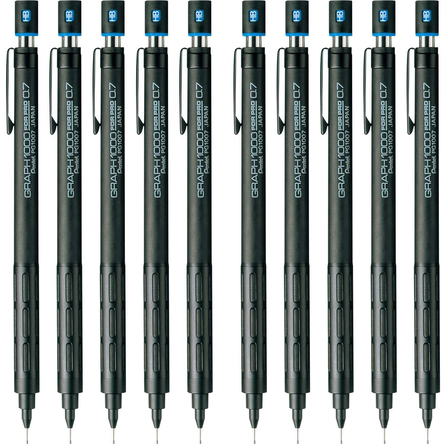 

Механический карандаш Pentel Graph 1000 Four Pro 10 шт. PG1007 0,7 мм
