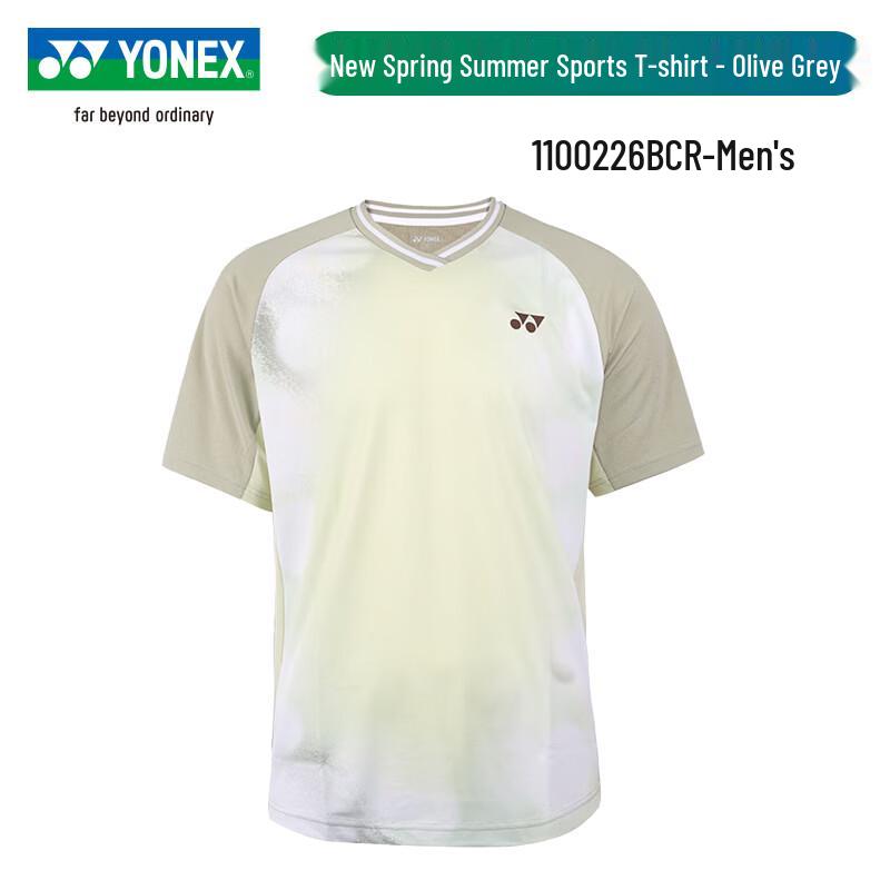 

YONEX Бадмінтонна футболка з коротким рукавом, що швидко сохне 3XL