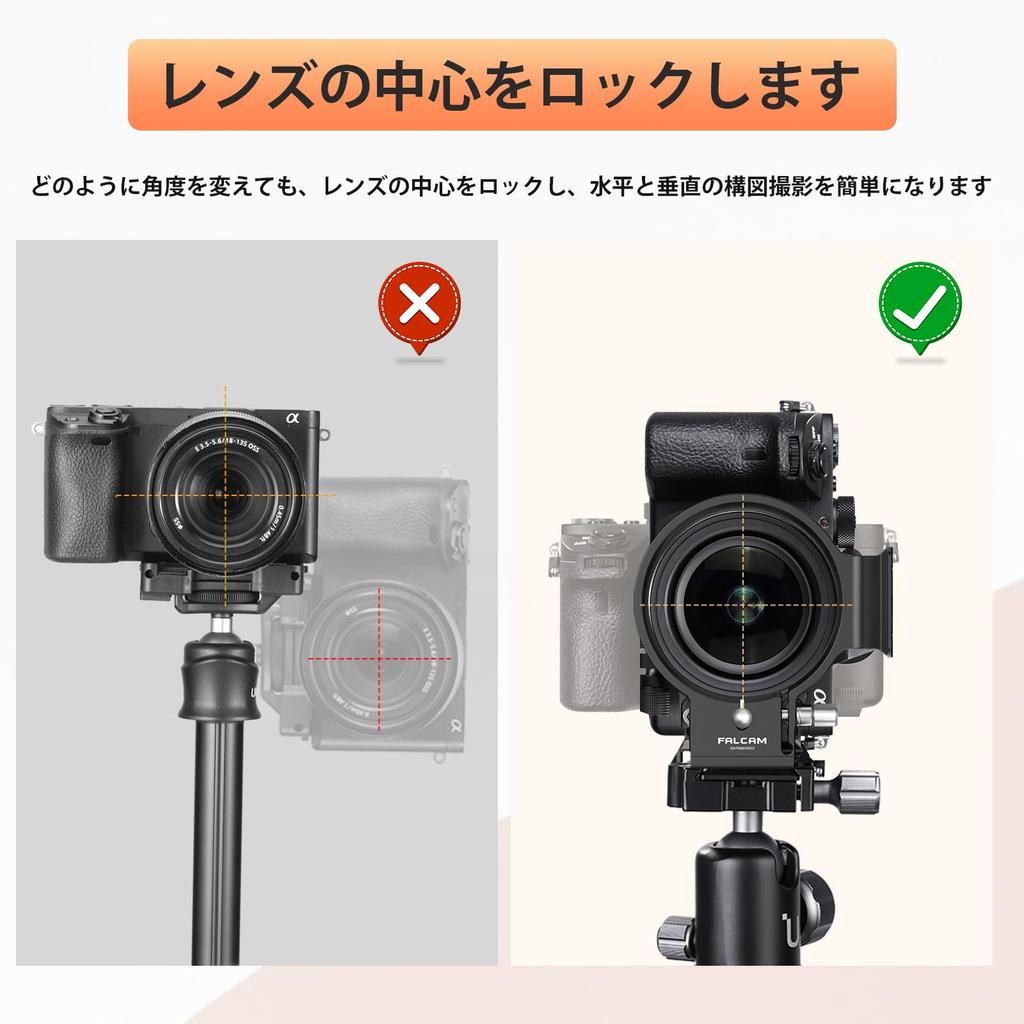 ULANZI F38 Camera Lens Tripod for Quick Release Camera Lens Tripod Mount with Rotating Horizontal and Vertical Aluminum Camera for Sony Cameras Such