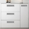 Aluminum Ventilation Grilles Airflows Vent Covers Strong Rustproof Double Side Airflows Grate 4pcs for Cabinets Wardrobes