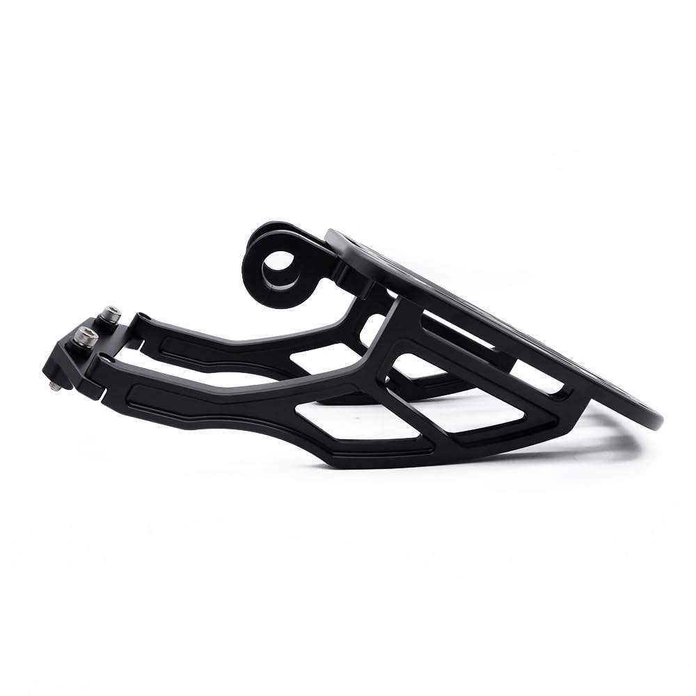 Mr. Quick Aluminum Rear Carrier for Honda DAX125 JB04, Black Anodized, Corrosion-Resistant, Durable, and Improved Convenience for 4MINI
