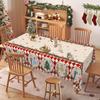 Christmas Nutcracker Sugar Plum Fairy Waterproof Tablecloth Party Decor Winter Xmas Rectangle Table Cloths Christmas Decorations