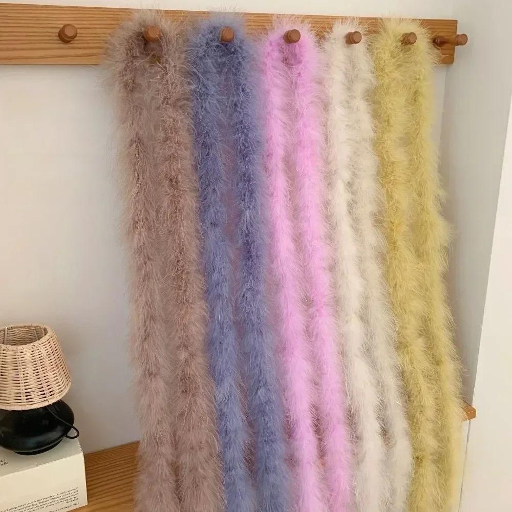 Fashion 2 Meter Decorative Strip Cuff Strip Faux Fur Fluffy Trim DIY Apparel Sewing Home Decor Artificial Fur Decoration