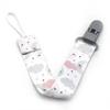 1PC New Baby Stroller Accessories Anti-Drop Hanger Belt Holder Toys Stroller Strap Fixed Print Pacifier Chain for Child
