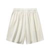 Anta Loose Knit Five-Point Shorts Women Bottoms Ivory-White 962628302-2
