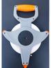 50m Handheld Nylon & Stainless Steel Fiber Tape Measure Ruler