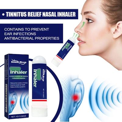 Ear Comfort Nasal Inhaler 1g Relieve Ear Discomfort and Make Listening Easier and More Comfortable with Ear Refreshing Natural Herbal Stick