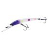 Crystal Minnow DD Walleye Floating Purple Black Chartreuse YO-ZURI Lure, 90mm, Color