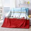 Liverpool Customize Text Blanket Gift Personalized Blanket Soft Warm Cozy Throw For Bedding Office Chair Home Decor Picnics All-Season Use