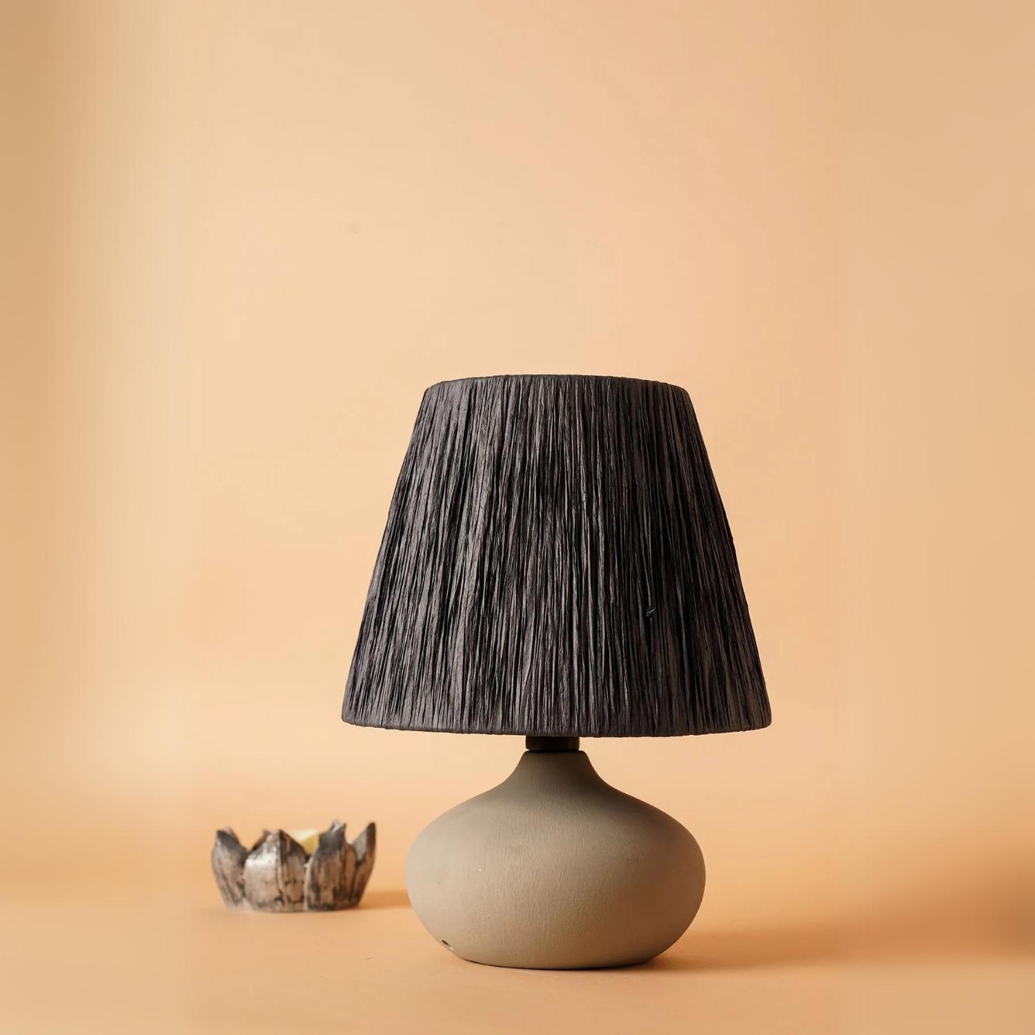 

Chemin Handmade Ceramic Lampshade Gray 33 cm сірий колір