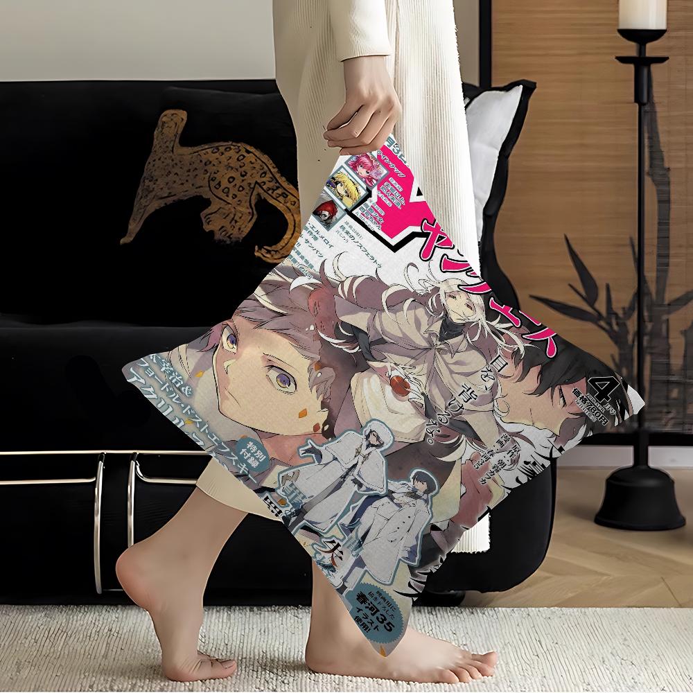 Anime Bungo Stray Dogs Pillowcase toon Gift Cushion Cover Bedroom Home Sofa Chair Seat Decor pillow case
