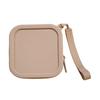 Small Silicone Coin Purse Pouch with Zipper And Wrist Strap, Square Shockproof Fashionable Accessory for Backpacks Storage Bag, Lightweight