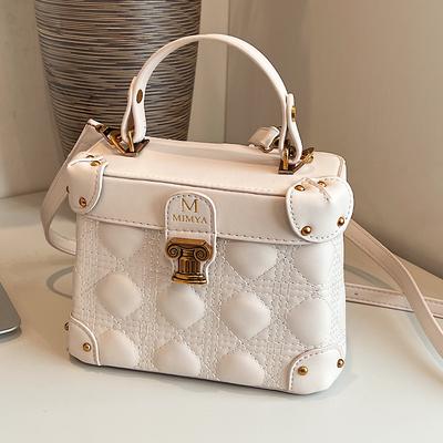 Französische Luxushandtasche, neue minimalistische und modische kleine quadratische Tasche, Trend, vielseitige, beliebte Umhängetasche