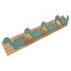 Dinosaur Style Wall Mounted Hooks Cartoon Hanging Coat Rack Bedroom Bathroom Towel Storage Decorative Home Ganization