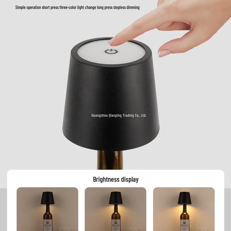 Plug-in Nightlight Cork Lamp, Empty Bottle Atmosphere Light for Wine Cafe Decor.