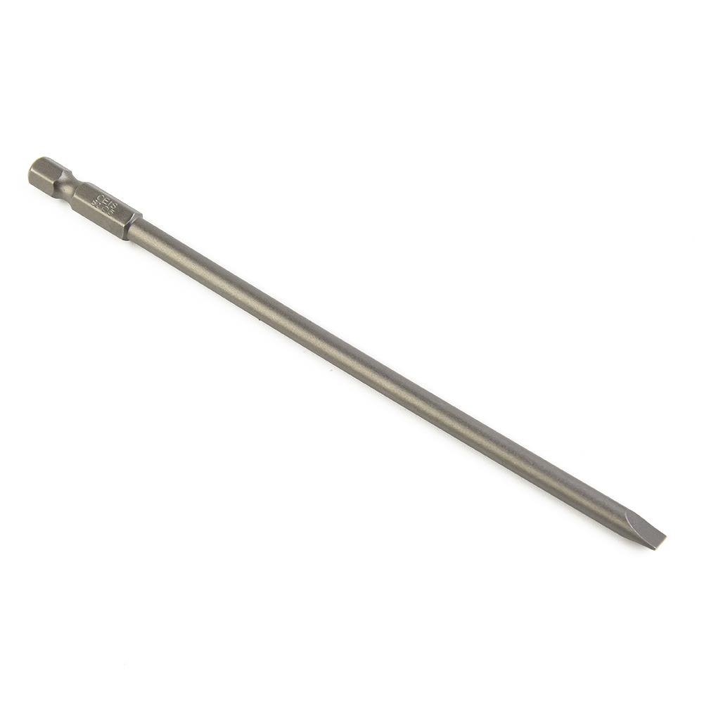 150mm Long Screwdriver Bit Electric Flat Head Manual